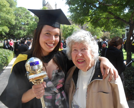 Gemma Gransbury and Betty Gransbury