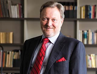 Vice-Chancellor and President Professor Warren Bebbington
