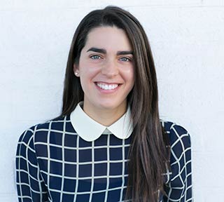 Doris West scholarship recipient Caitlin Eyre
