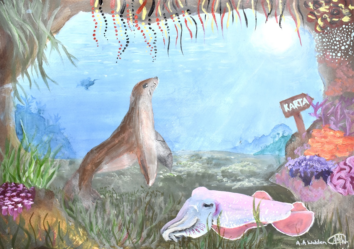 Art competition celebrates marine life education Newsroom