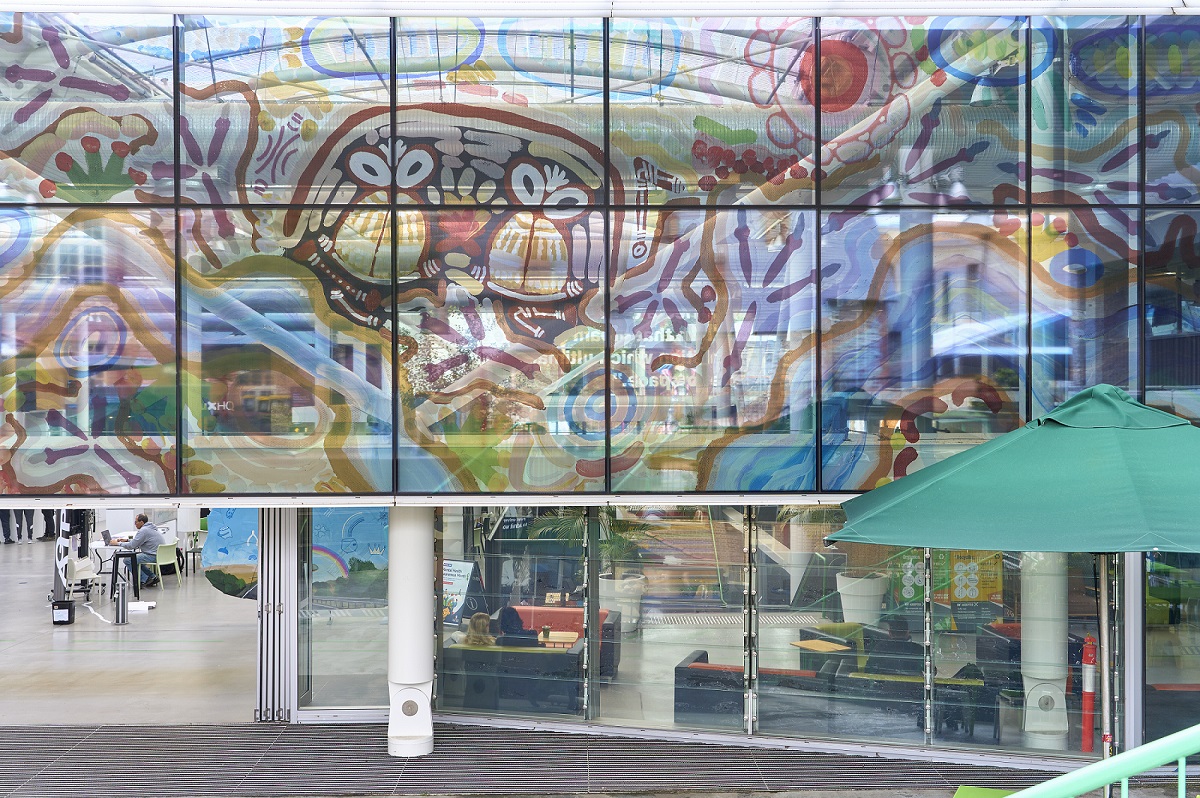 Kaurna Wirltu Tidna mural celebrates belonging Newsroom University of Adelaide