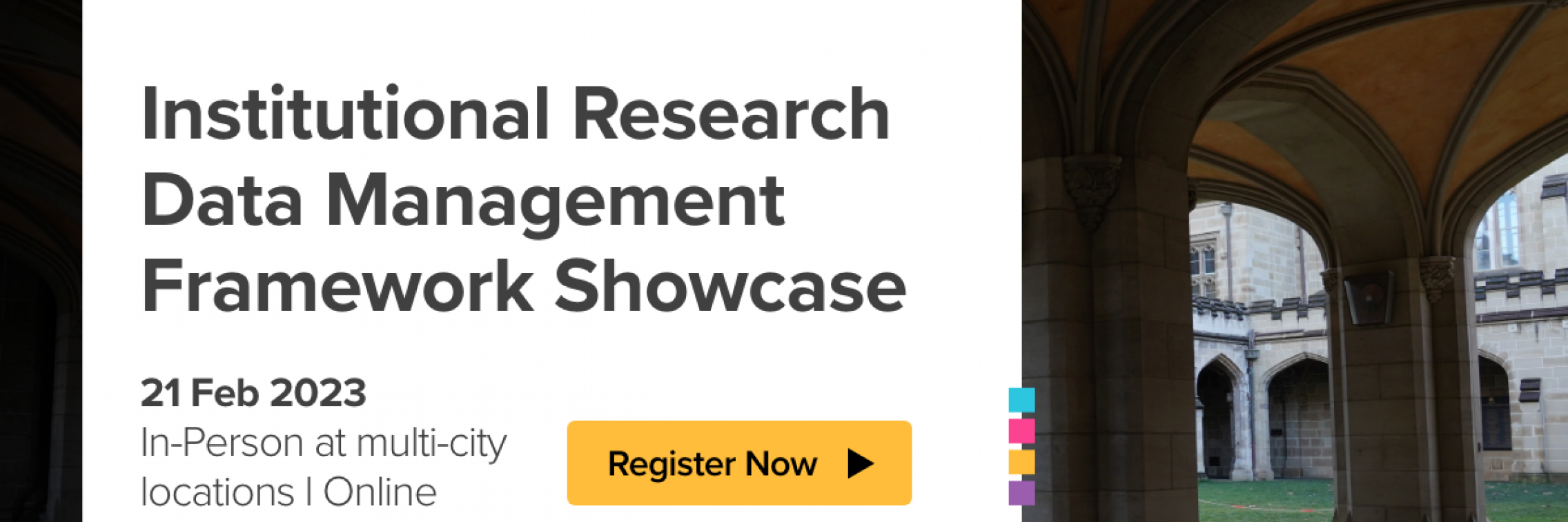 National Institutional Research Data Management Framework Showcase