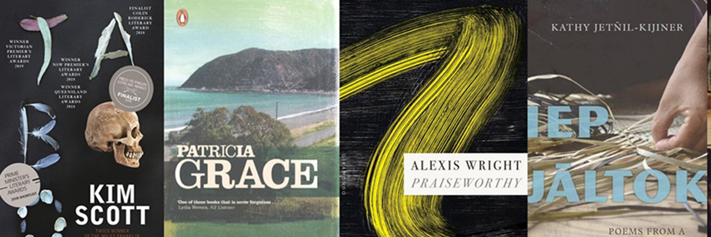 Collection of book covers