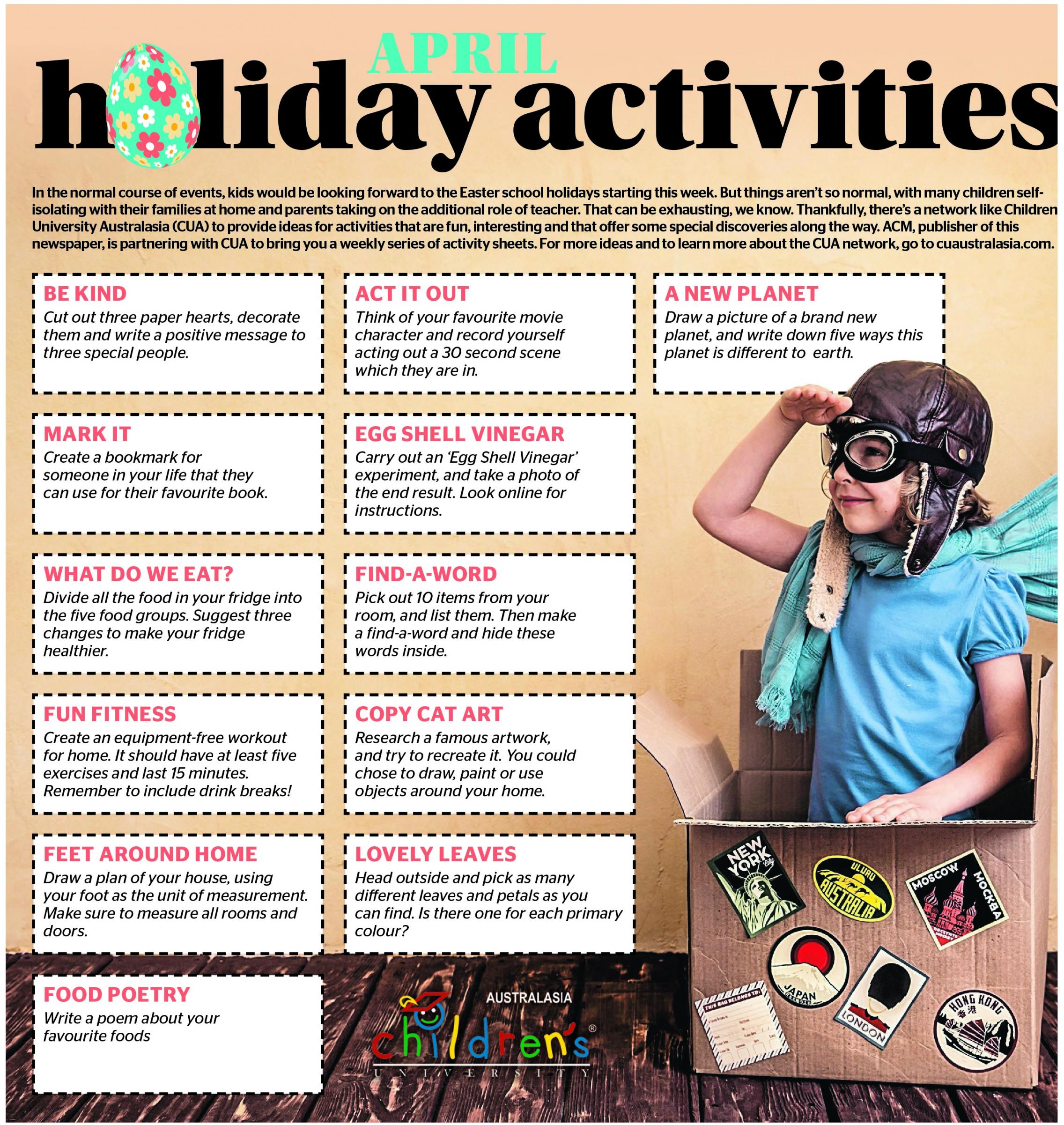 Holidays activities image