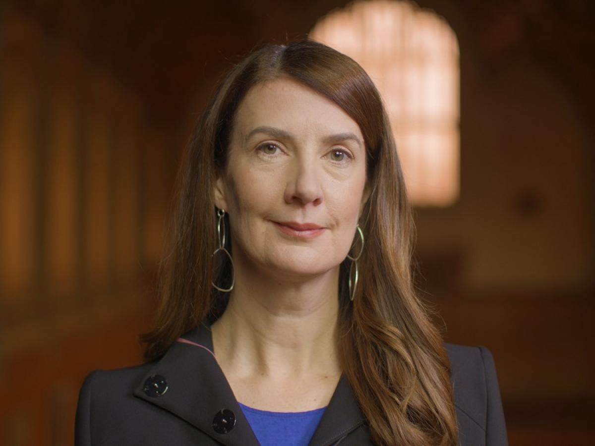 Anna Goldsworthy smiles into the camera.