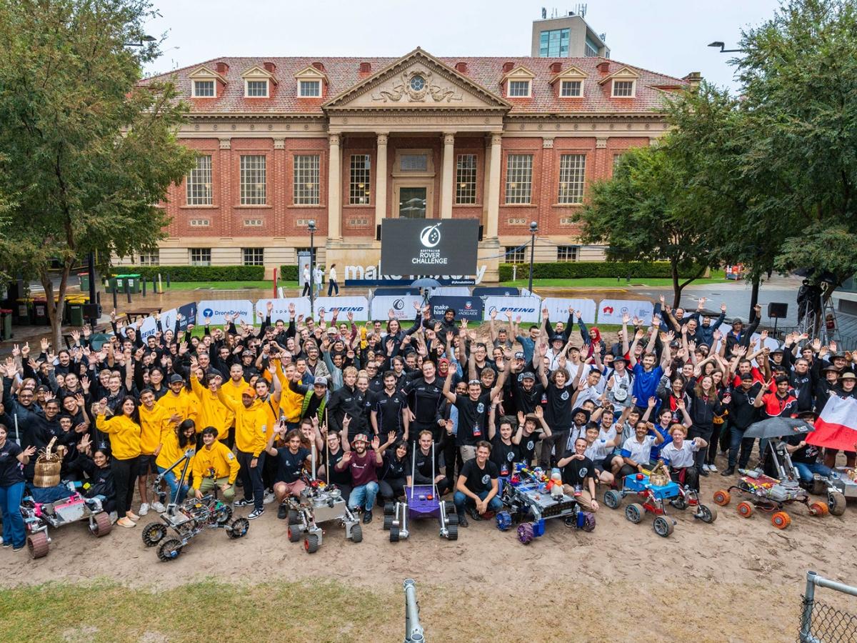 Australian Rover Challenge teams from the 2023 competition
