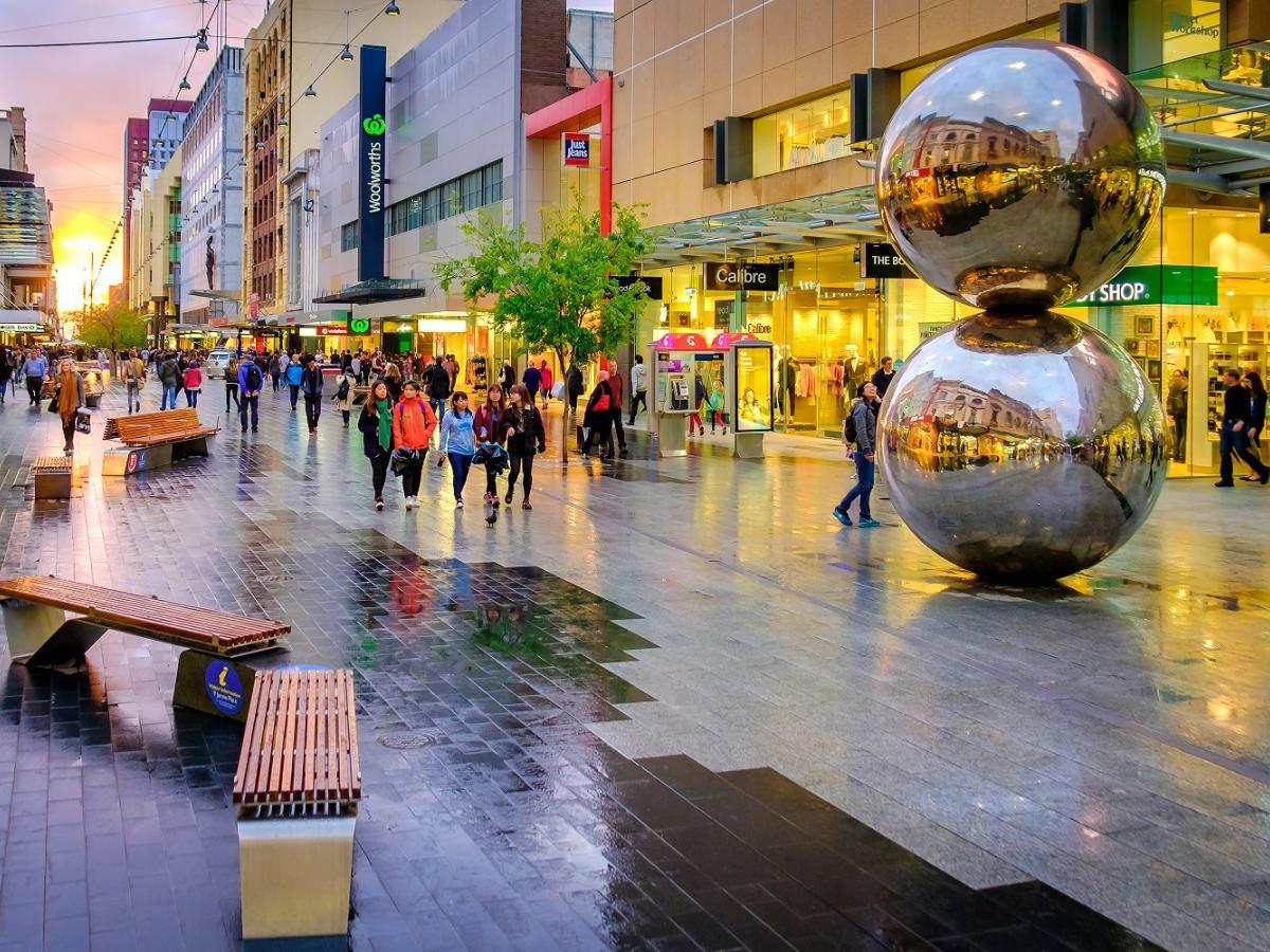 Rundle Mall Adelaide