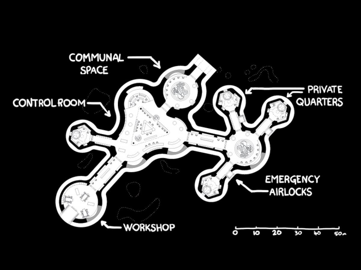 Space settlement plan