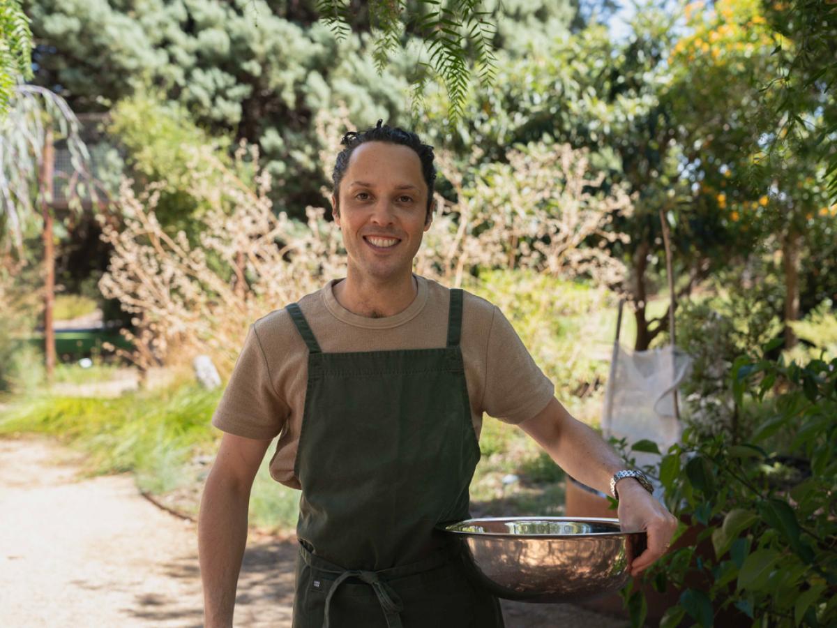 Kane Pollard at the University of Adelaide Waite campus