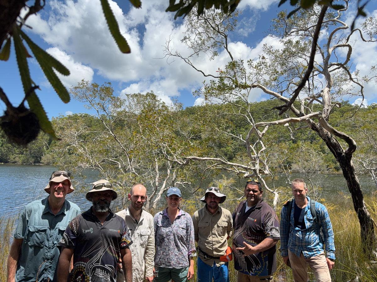 John Tibby, Conway Burns, Jackson White, Caitlin Jones, Dave Sternberg, Bob Broome, Harald Hofmann credit University of Adelaide