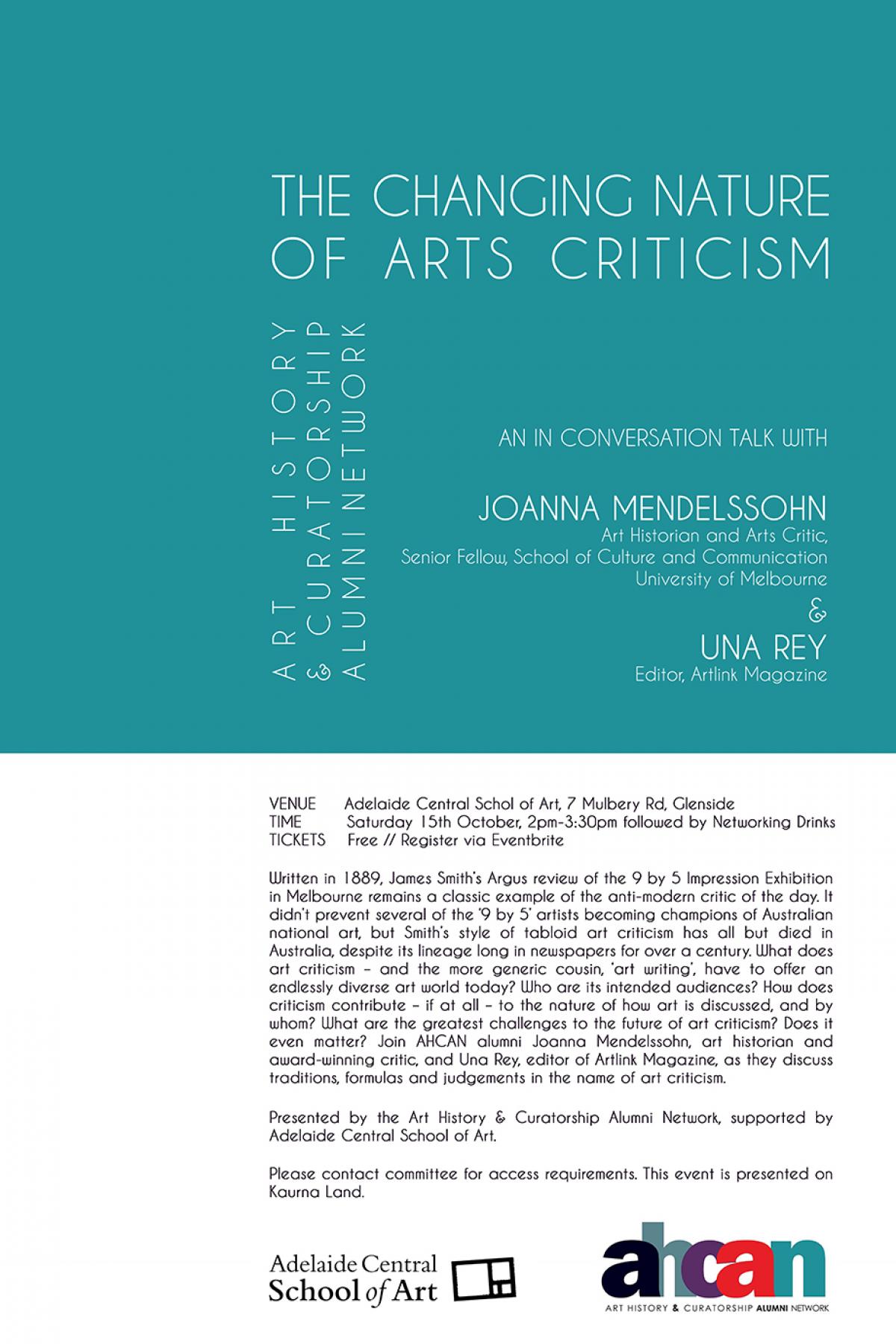 Changing nature of arts