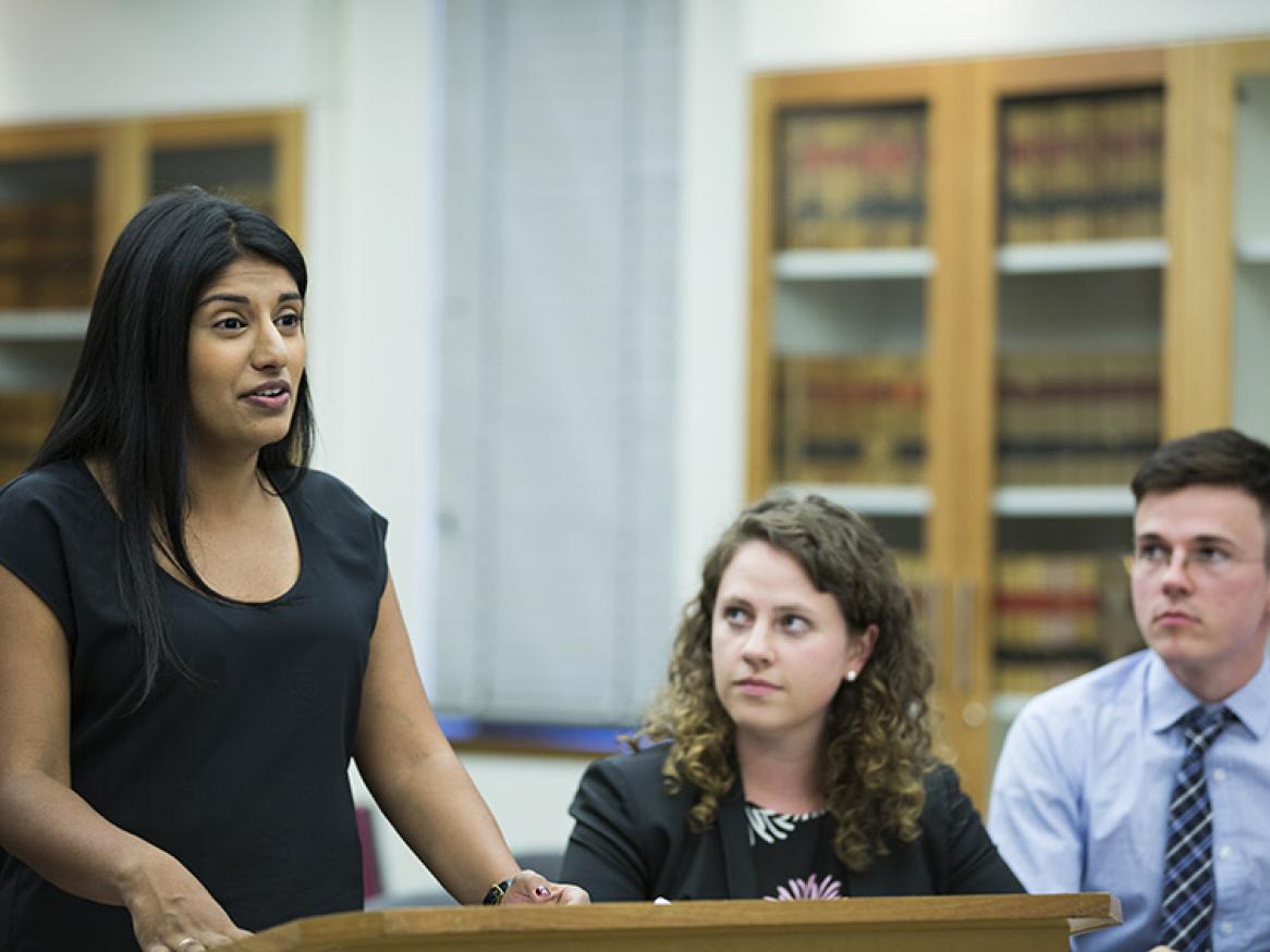 Law students at the University of Adelaide.