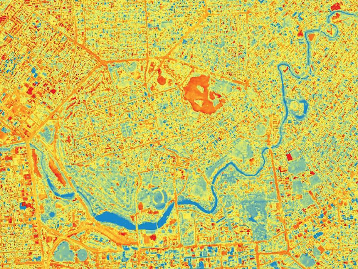 Adelaide heat map