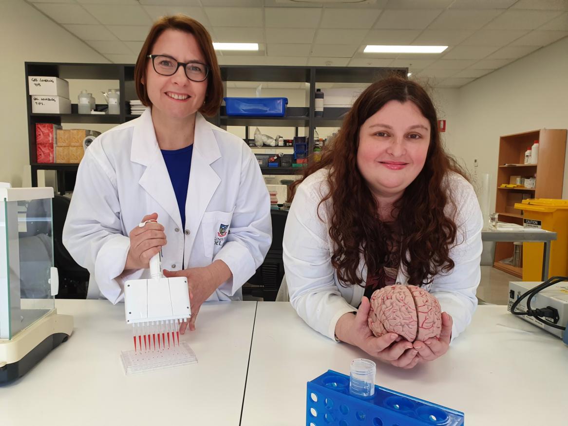 Associate Professors Leonie Heilbronn and Lyndsey Collins-Praino