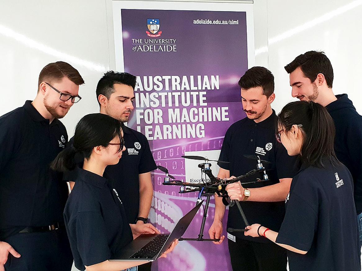 Students from the Australian Institute for Machine Learning