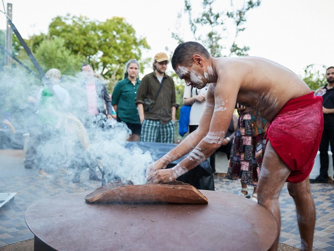 Kaurna Day smoking ceremony