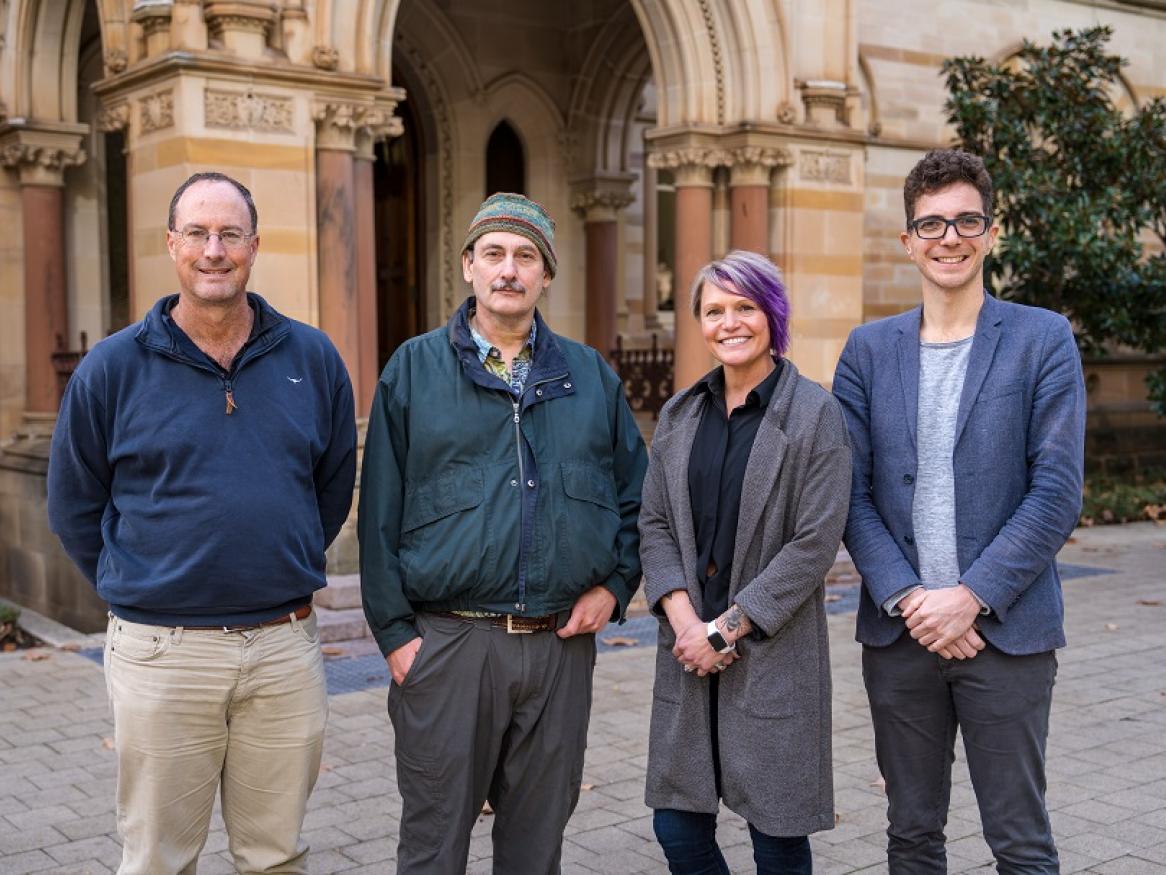 Dr David Ottaway, Dr Daniel Sigg, Associate Professor Kathryn Seigfried-Spellar and Associate Professor Russell Brewer.
