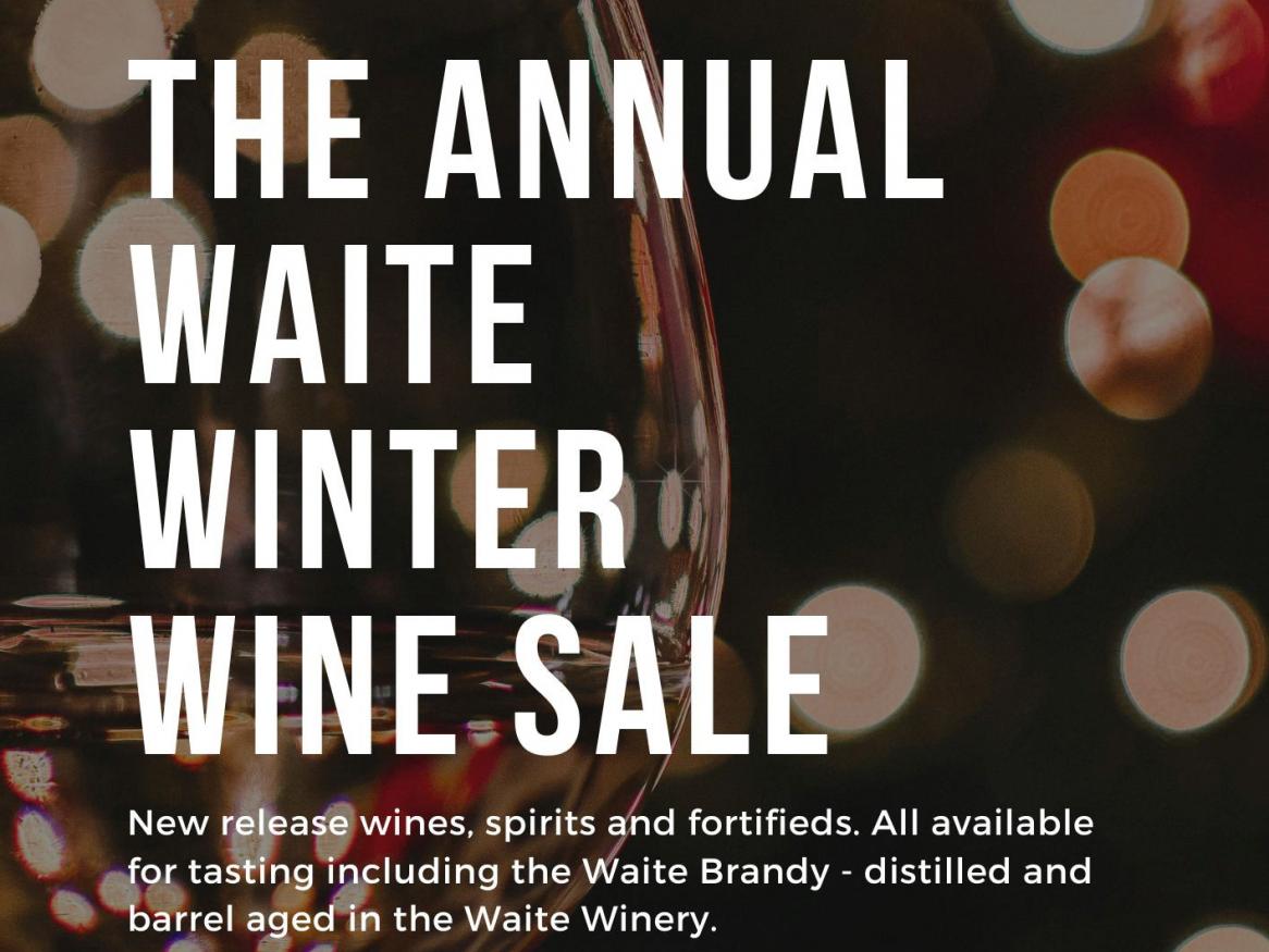 The Annual Waite Winter Wine Sale