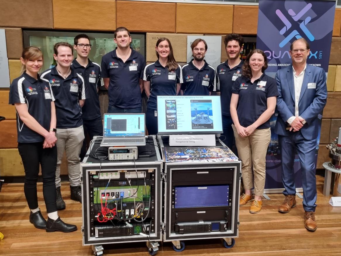 IPAS team with quantum clocks