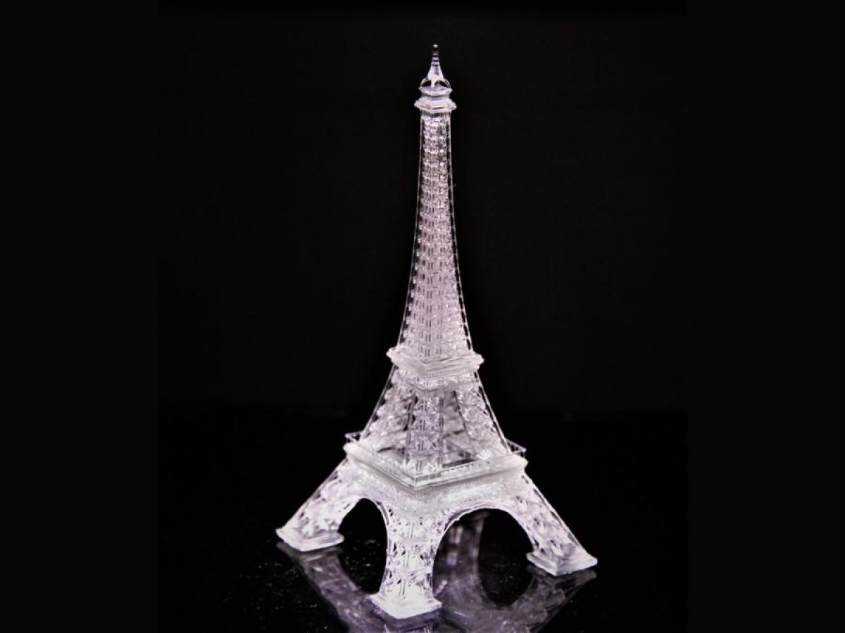 Polymer Printed Eiffel Tower