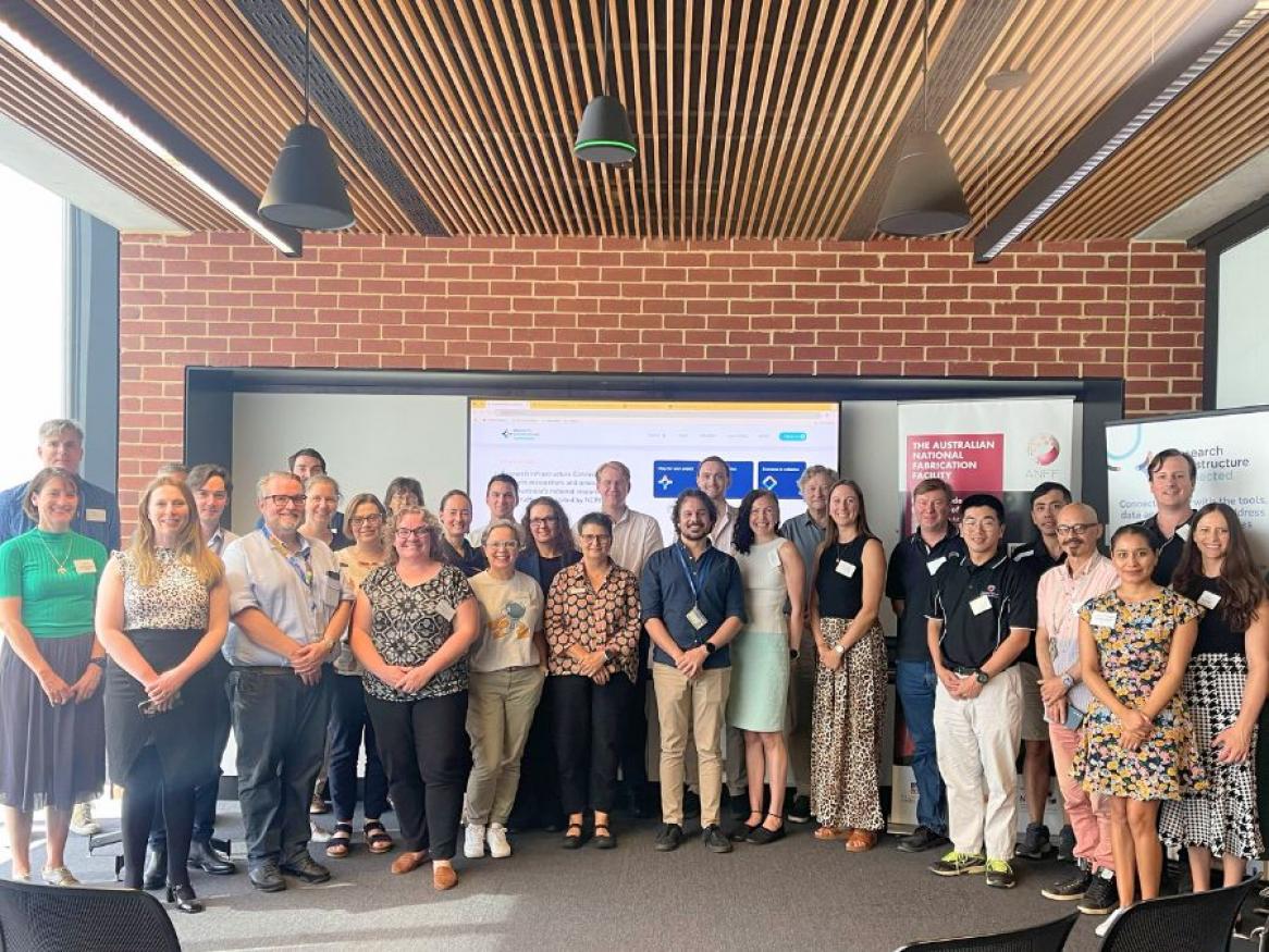 Photo of the Group during NCRIS Networking Meeting in March 2025