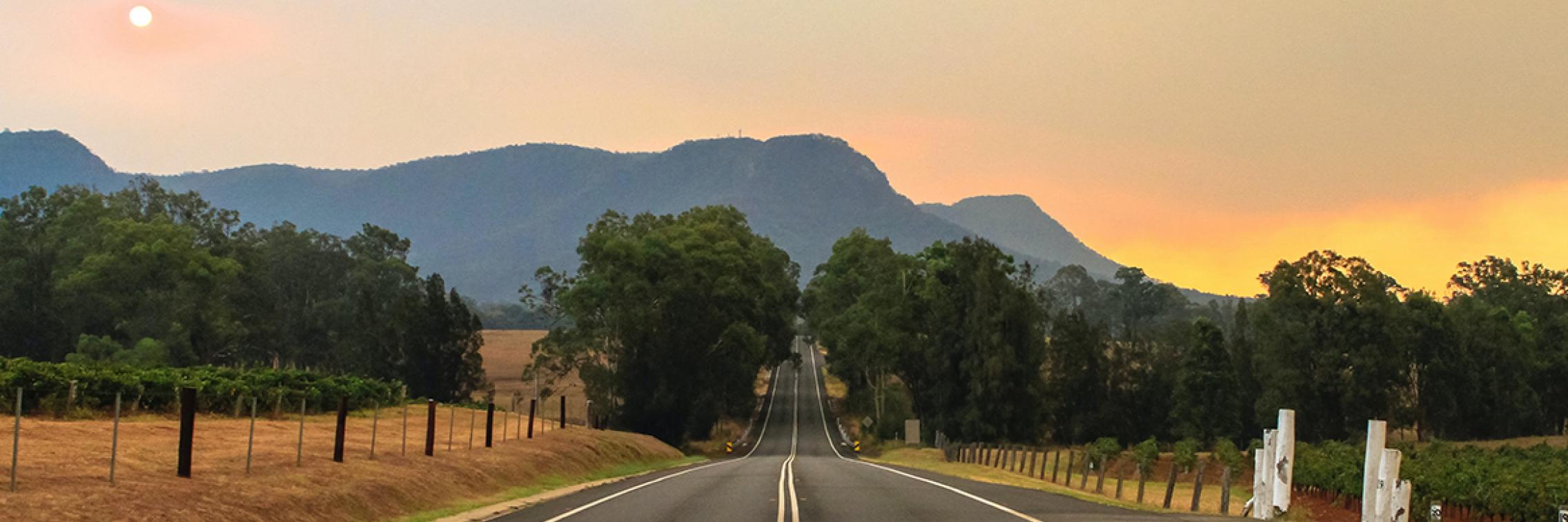 Australian country road