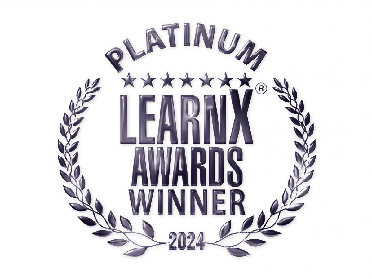 Platinum LearnX Award Badge