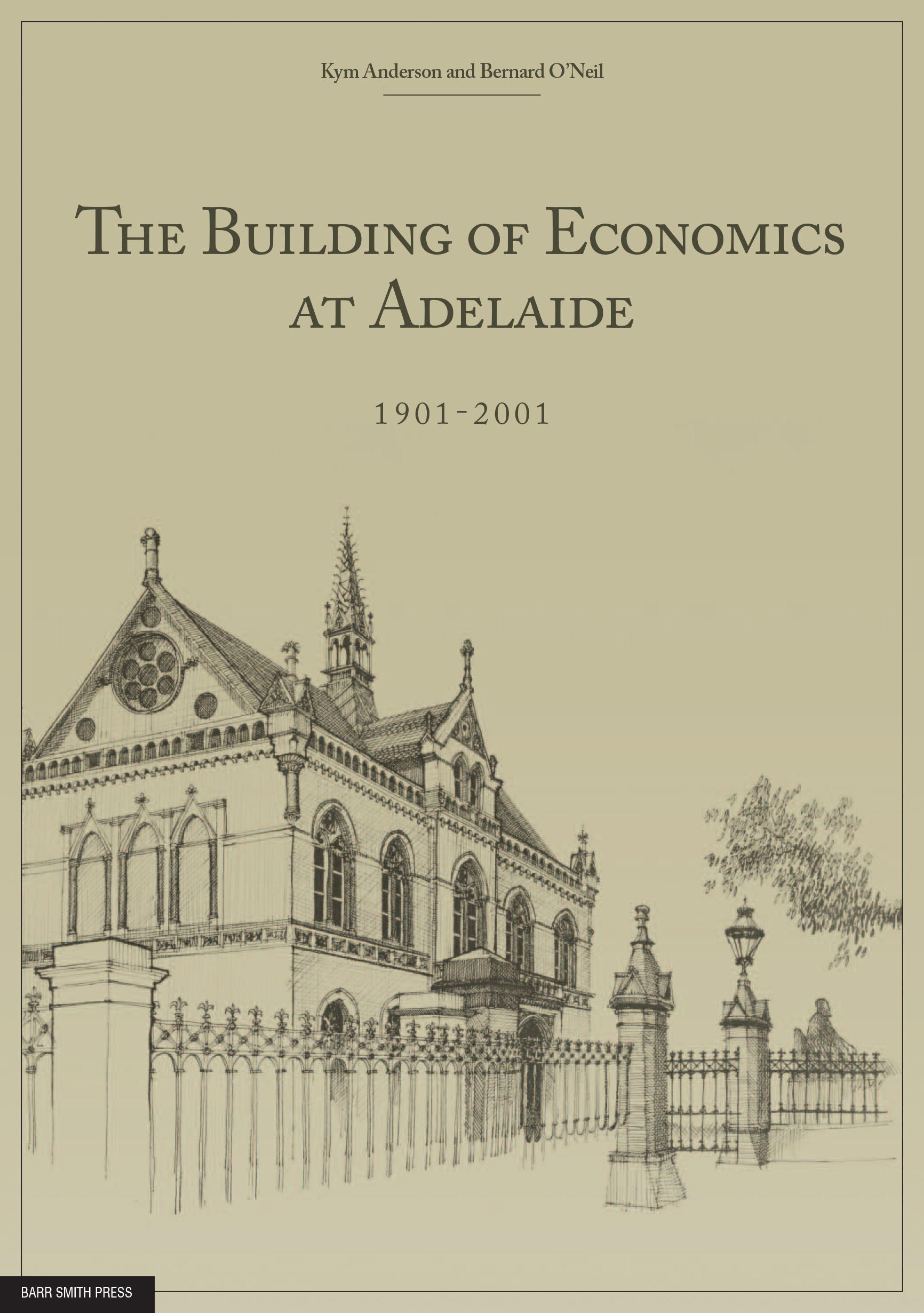 The Building of Economics at Adelaide cover