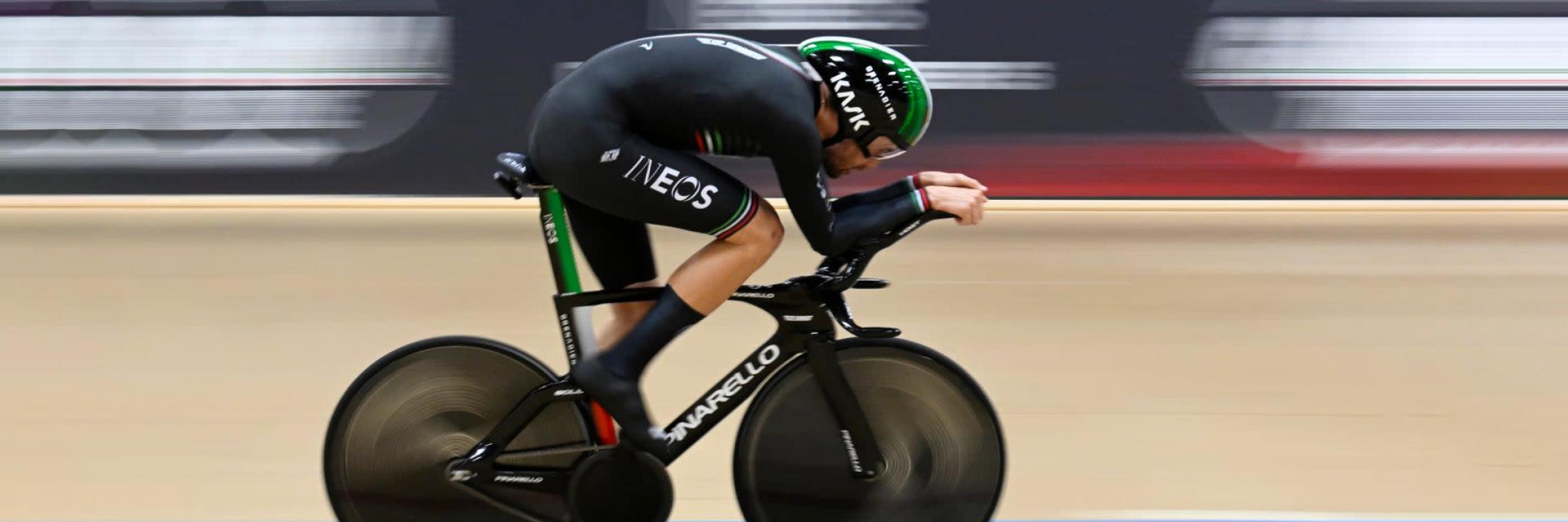 Cyclist on Bike