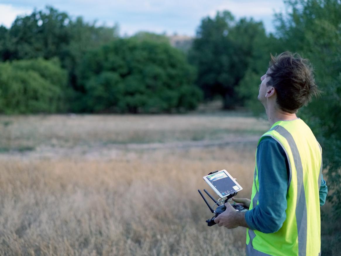 URAF drone pilot