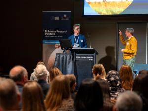 Prof David MacIntyre and Prof Simon Barry 