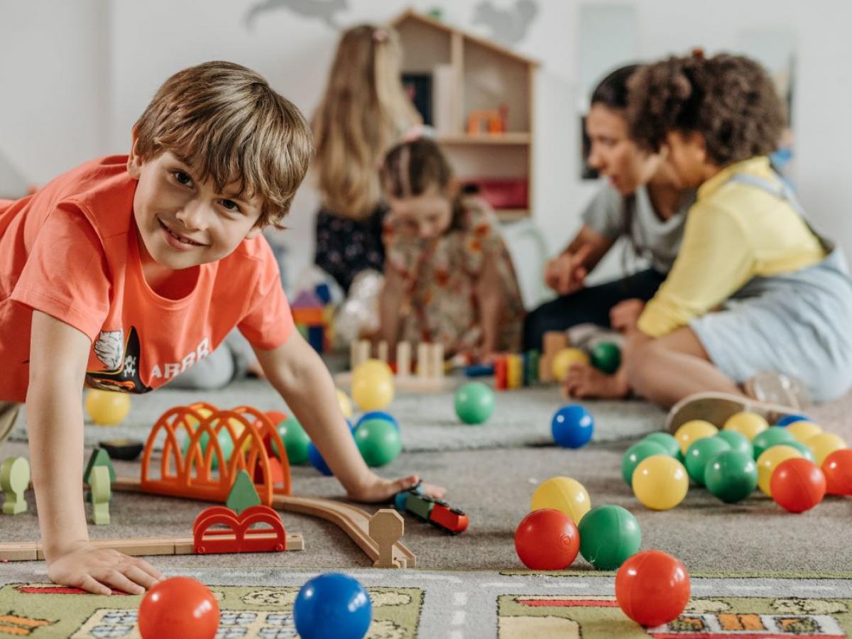 children playing 