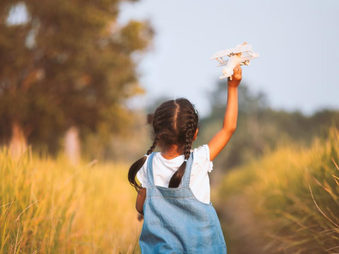 child running 