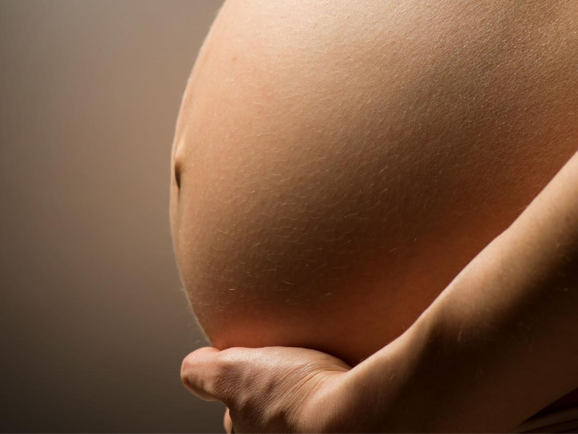 pregnant belly