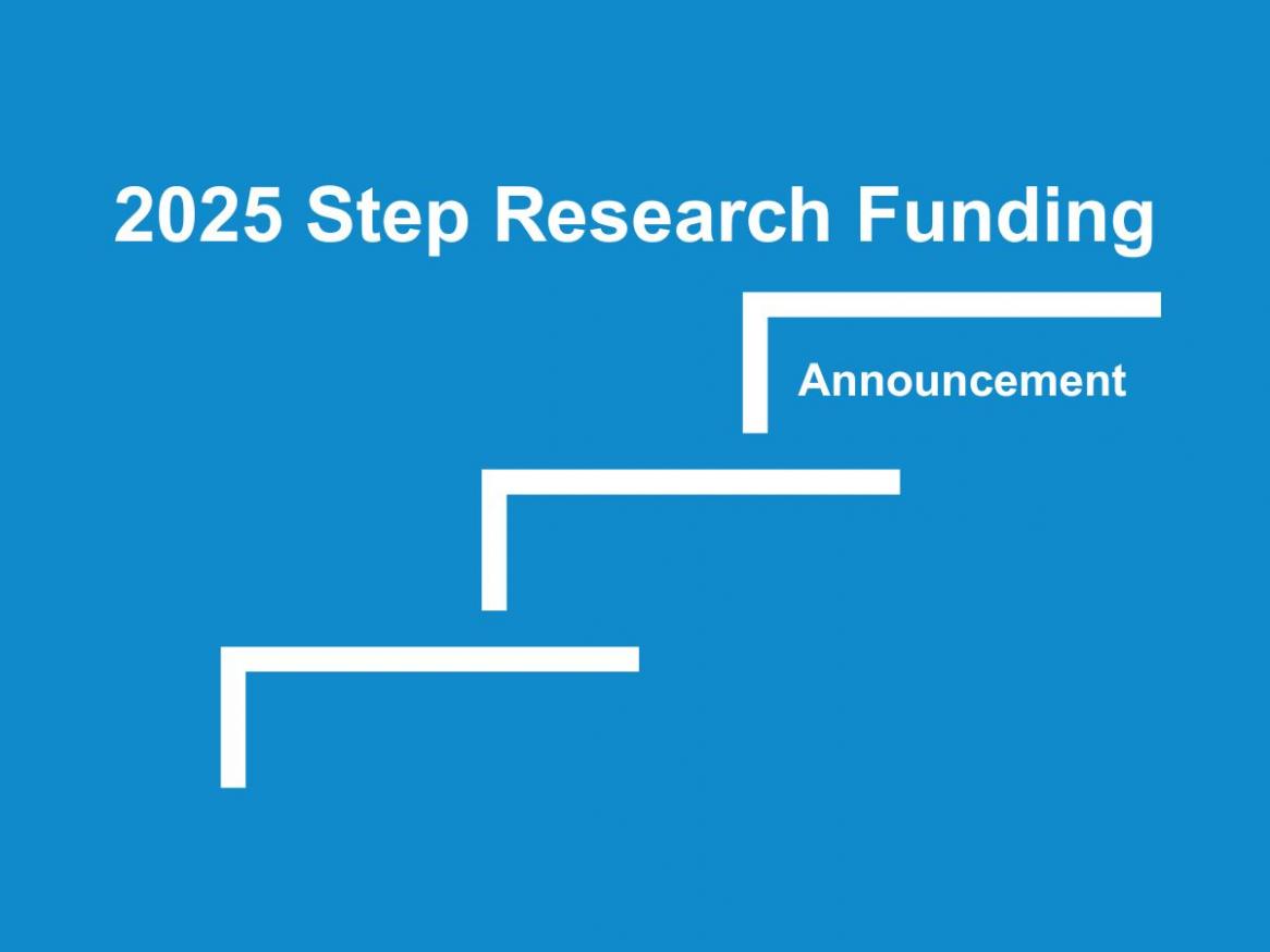 Step Research funding announcement