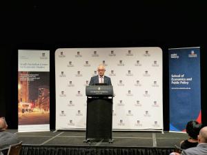 Malcolm Turnbull Lectern Front