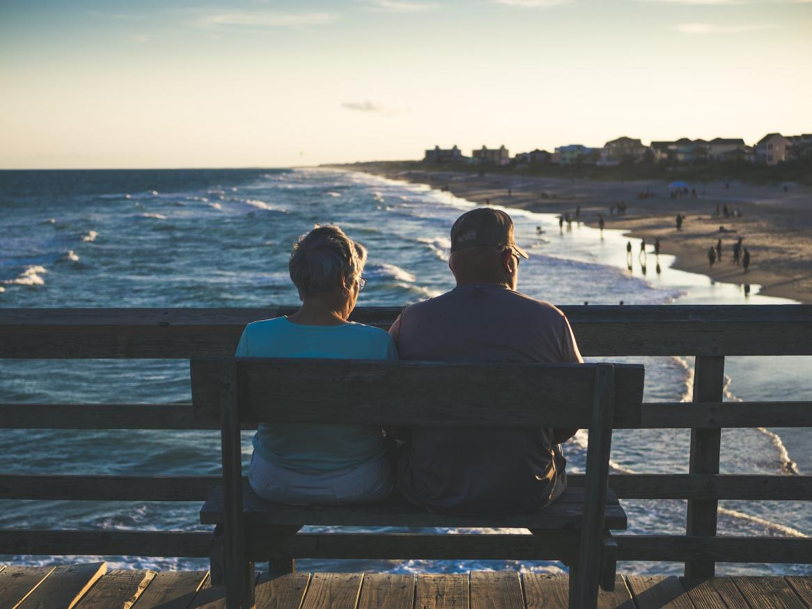 Couple on beach