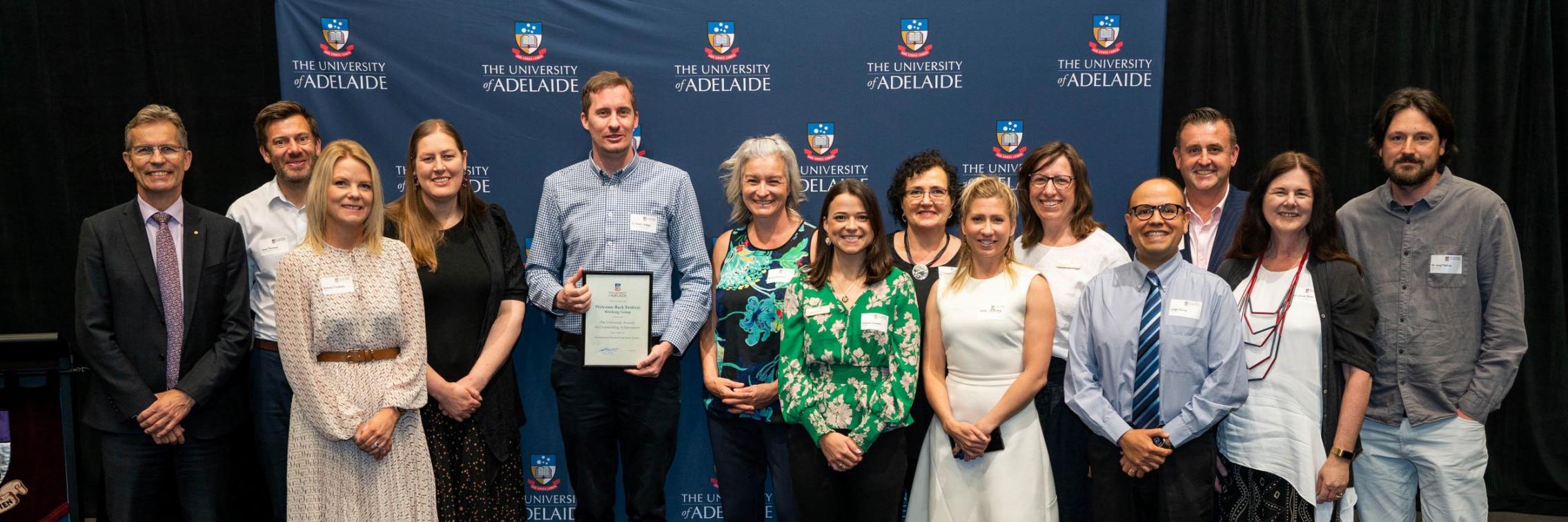 University Staff Awards recipients 2022