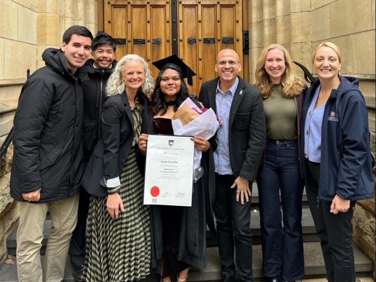 Sarah Carvalho graduation