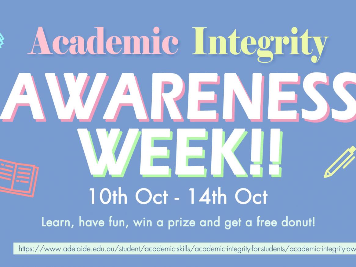 Academic Integrity Awareness week