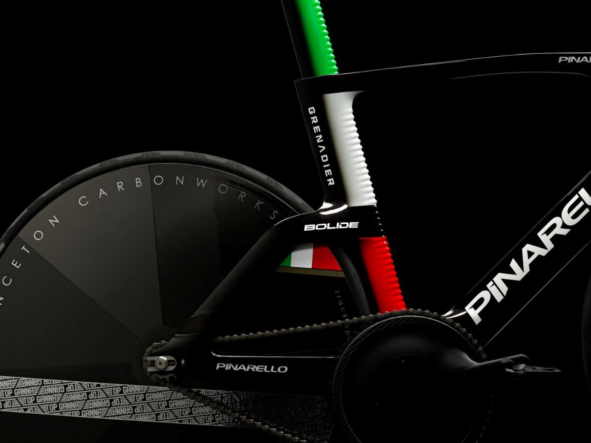 Pinarello bike with AeroNodes