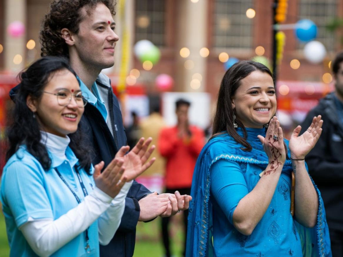 Celebrating Diwali at the North Tce campus