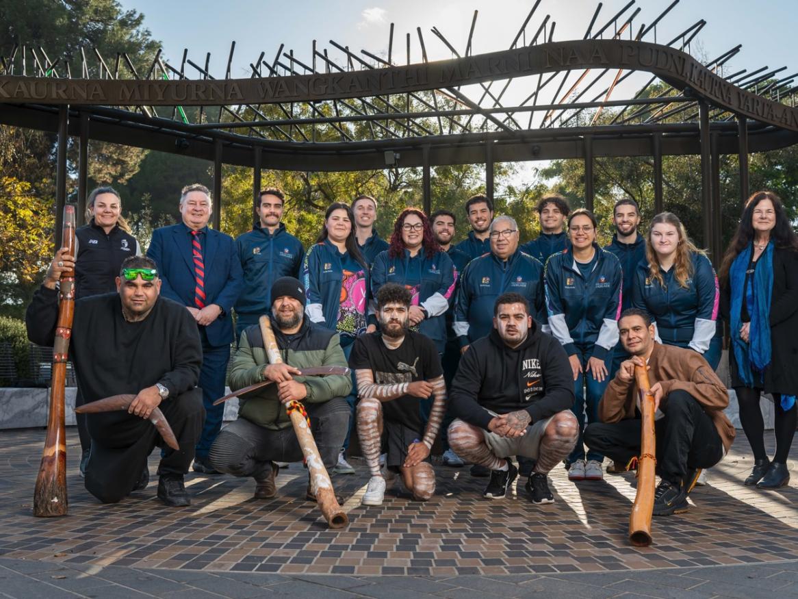 Indigenous Nationals cultural send off