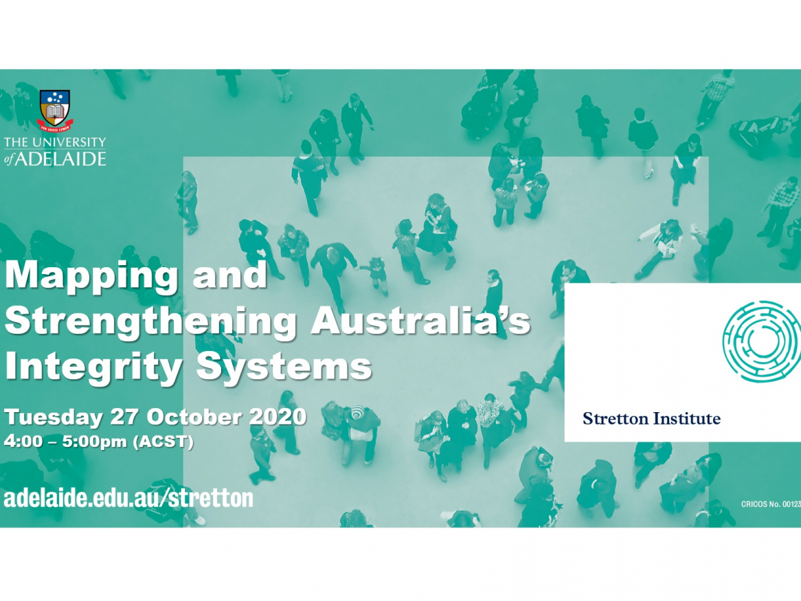 Mapping Australia's Integrity system webinar
