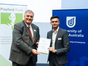 Vidit Patel with John Williams