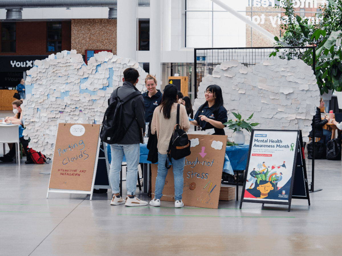 student volunteers