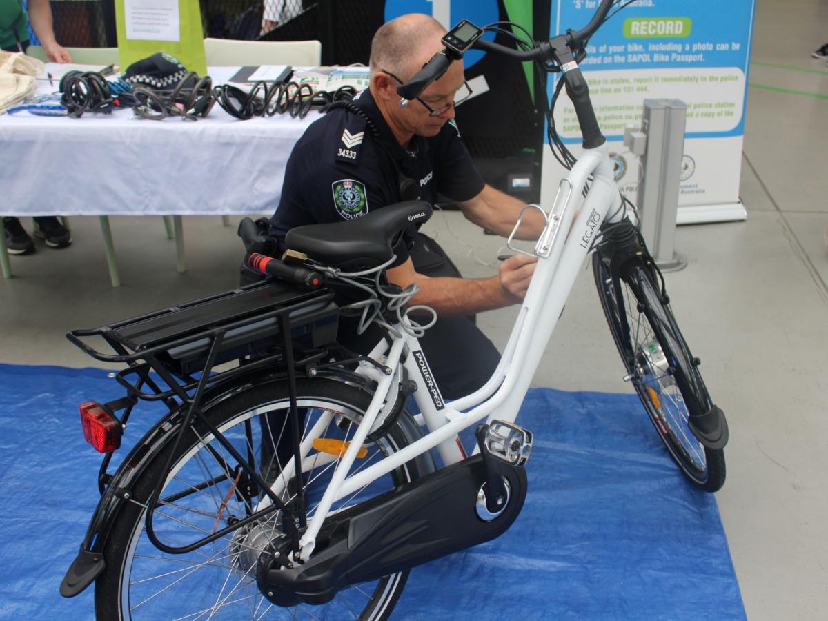 Bike engraving