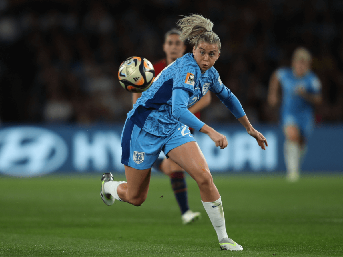 England's Alessia Russo