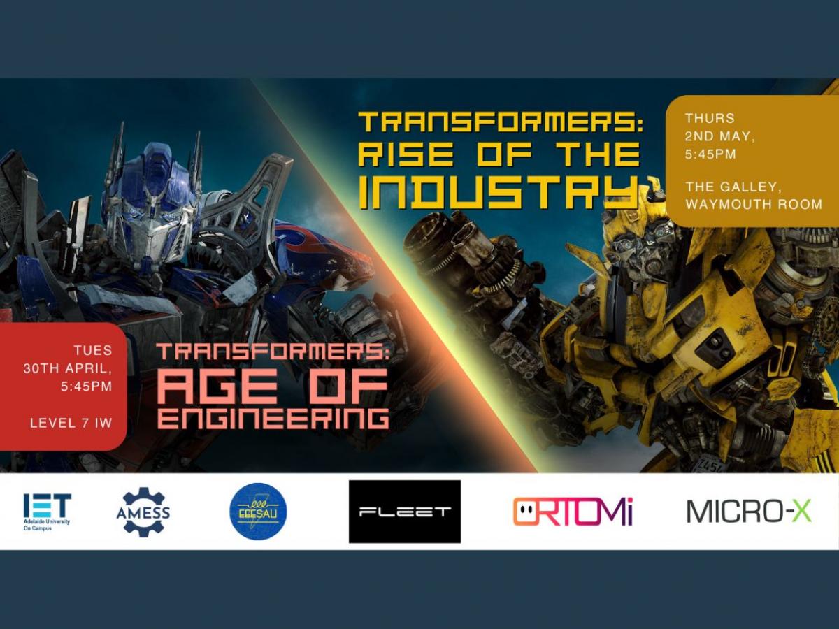 Engineering students; get free tickets for our Transformers Networking Nights