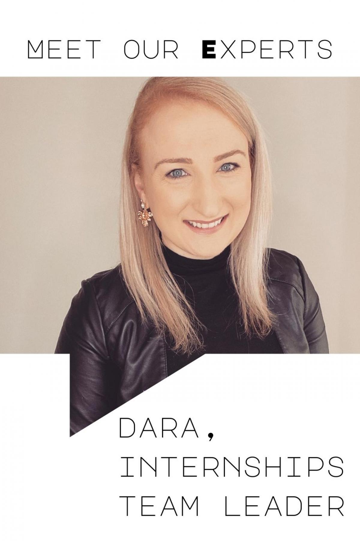 Dara Curran, Internships Team Leader